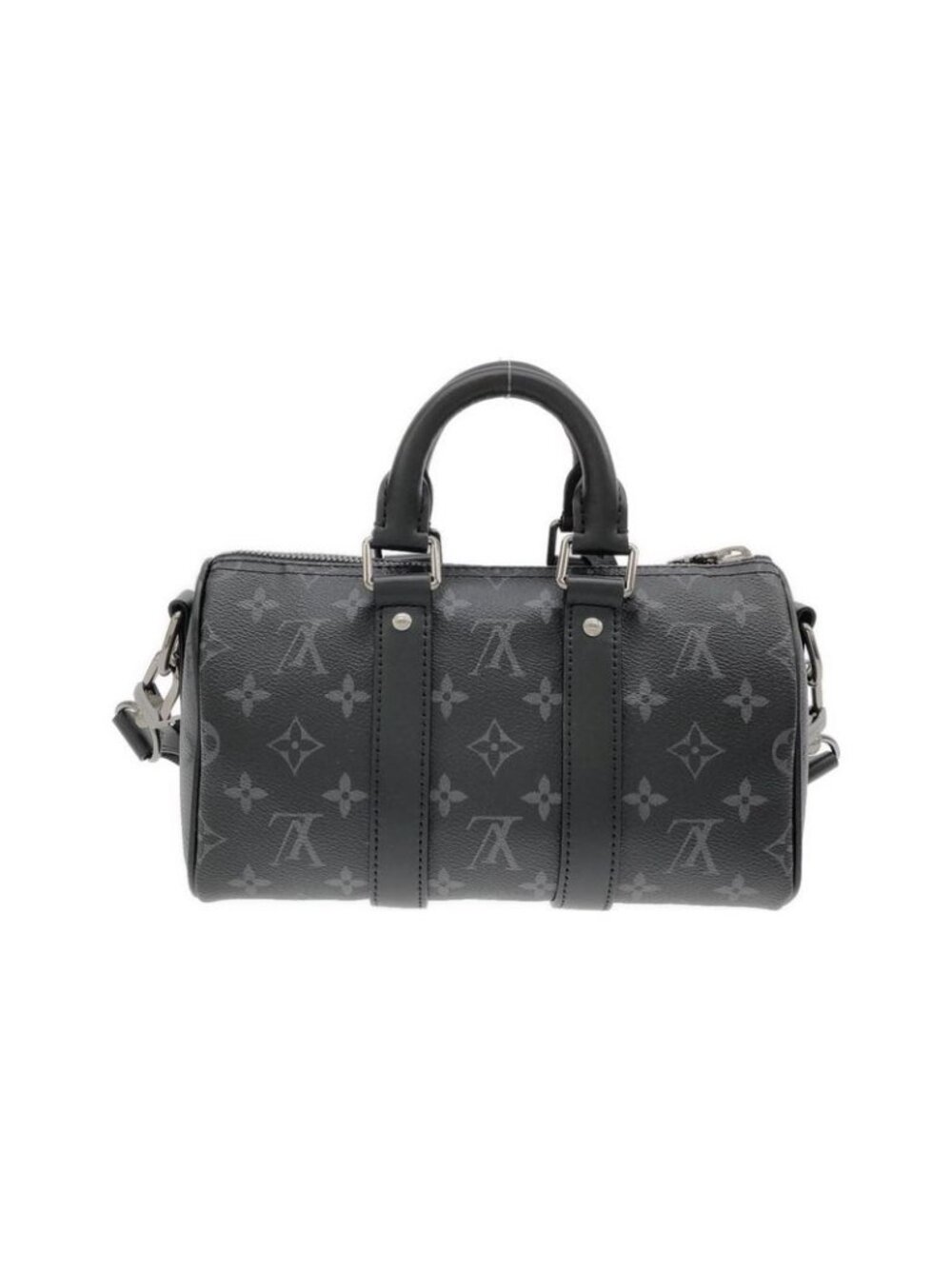 Louis Vuitton Monogram Eclipse Reverse Keepall Bandouliere 25 cm Boston Bag - Picture 2 of 8